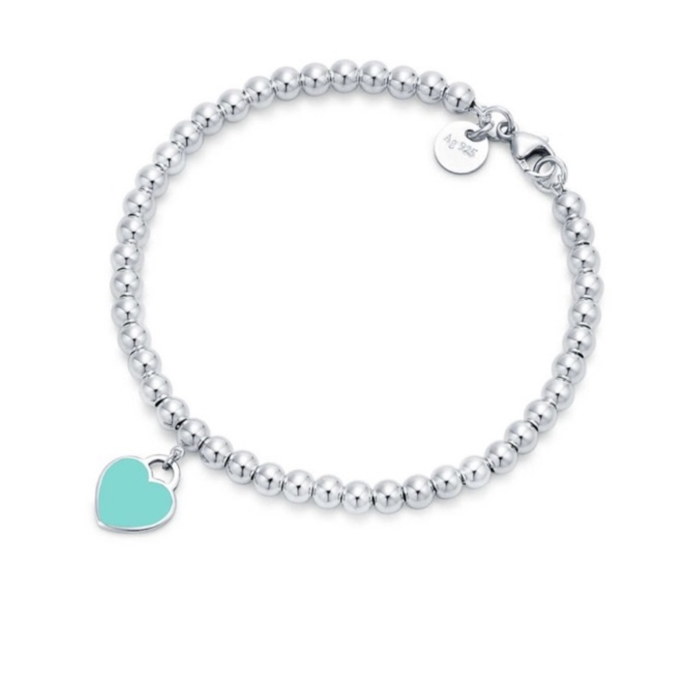 Tiffany & Co. Beaded Heart Bracelet